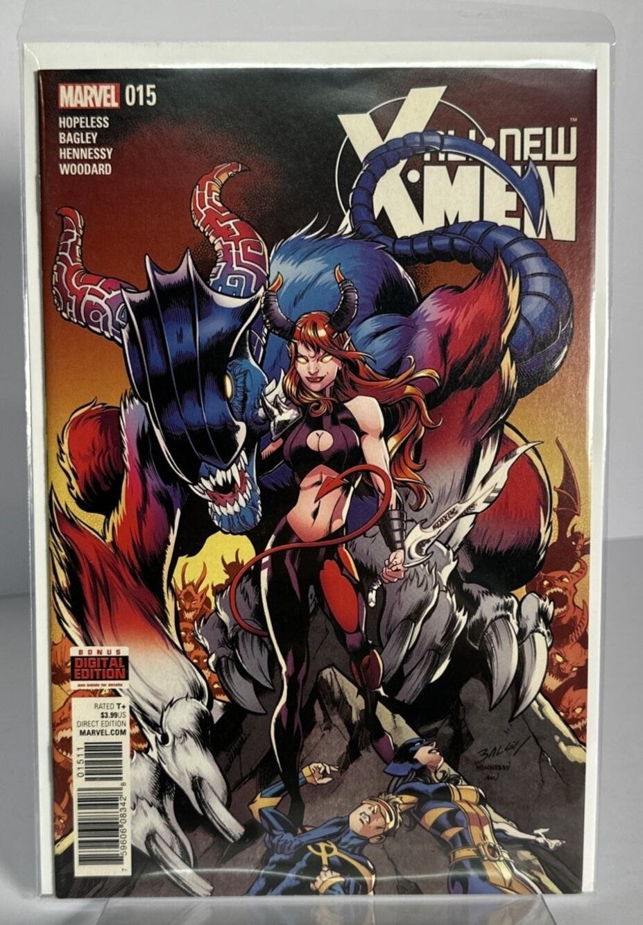 ALL-NEW X-MEN #15 FIRST PRINT MARVEL COMICS (2017) CYCLOPS WOLVERINE ICEMAN